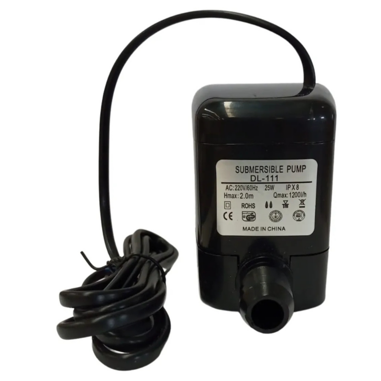 Bomba D'Agua Submersa 1200 L/H Smart Air 220V 60HZ 25W